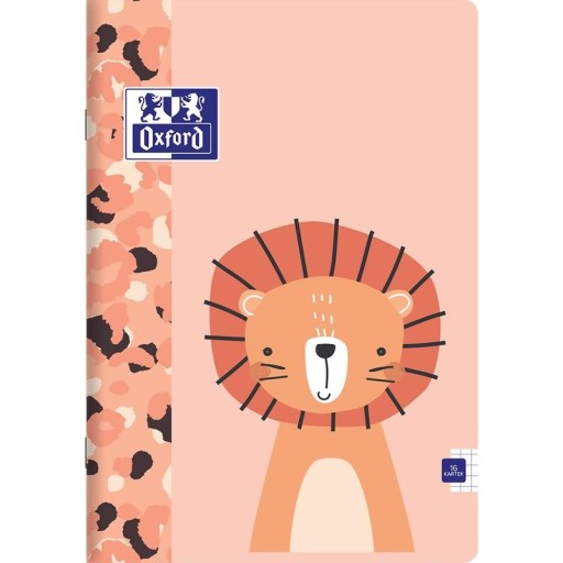 Oxford Kids Notebook A5 16 kockovaných strán Mix