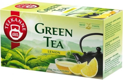 Teekanne Green Tea zelený citrónový čaj 20T x3