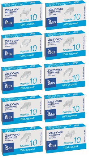 tetis 10 SUPER SILNÉ ZOŠÍVAČKY 10 000 kusov