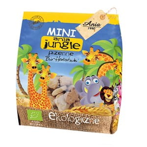 MINI JUNGLE BIO COOKIES 100 g BIO ANIA
