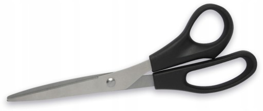 Kancelárske nožnice NOŽNICE 21 CM ČIERNA NEREZ