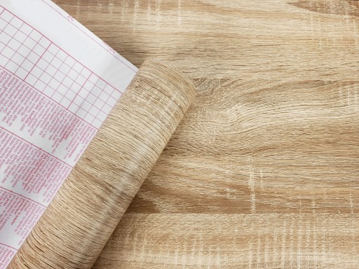 Nábytková fólia DUB SONOMA SVETLÁ dyha Šírka 45cm
