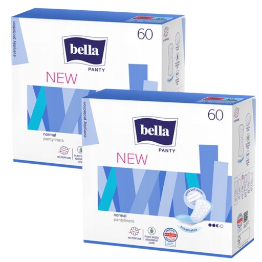 Bella Panty Nové hygienické vložky 2x60 kusov