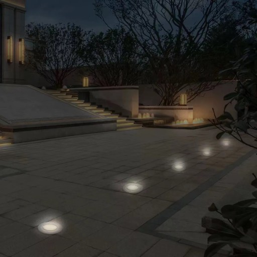 SOLÁRNE LED LAMPY, LED ZEMNÉ LAMPY, 1 kus, ZÁHRADNÉ SVIETIDLÁ
