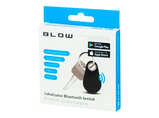 BLUETOOTH GPS KĽÚČENSTVO KRÚŽOK NA KĽÚČ