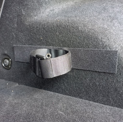 Malý organizér do auta, VELCRO BAND, VRECKO, do kufra, priemer 10 mm