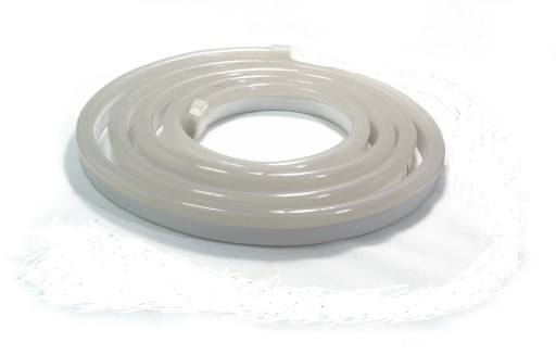 Neónová LED gélová hadica 1 strana Fialová 1 meter 7W IP67 230V