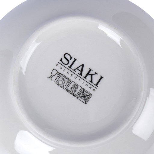 PORCELÁNOVÁ misa, biele zlato, šalátová misa na šalátové pochutiny, 200 ml