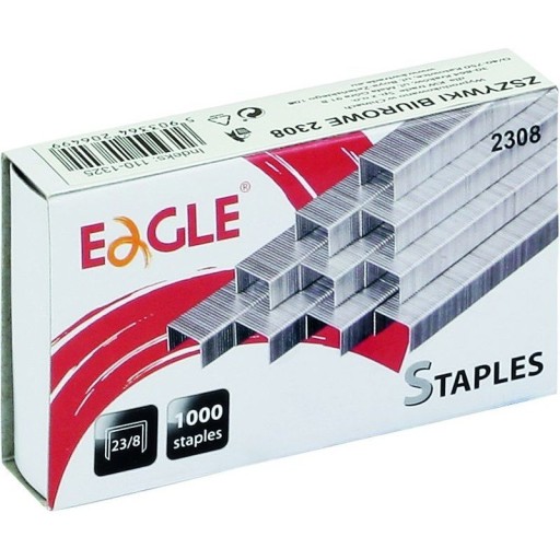 ZOŠÍVAČKY EAGLE 23/8 1000 KS
