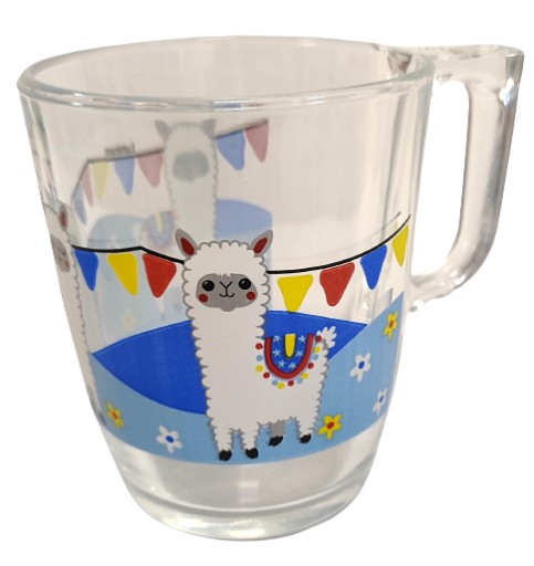33204 Sklenený hrnček pre deti Alpaka 250 ml LUMINARC
