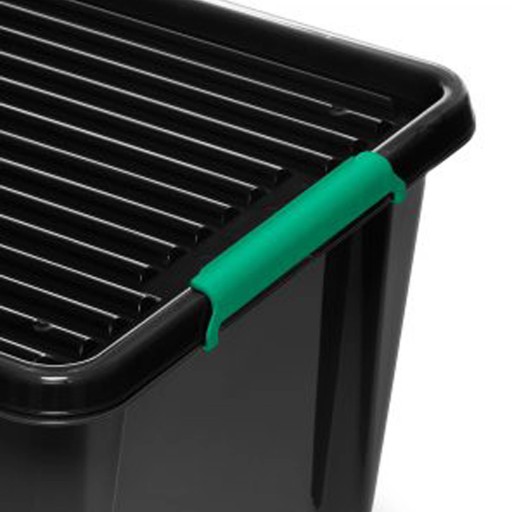 PLASTOVÝ KONTAJNER S VEKOM NA ÚLOŽNÝ BOX 12,5L