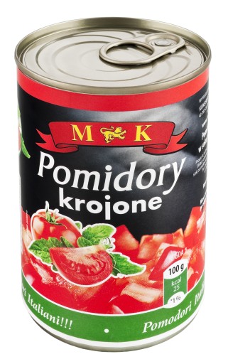 Paradajky krájané MK 400 g