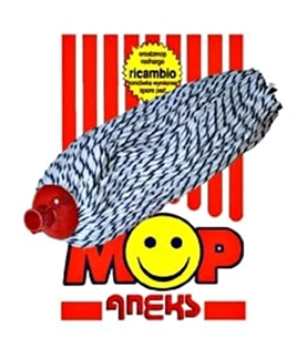 Bavlnený mop 160g, modrý