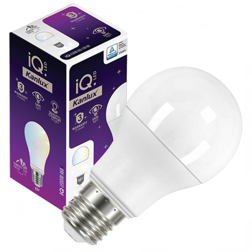 IQ-LED žiarovka Svetelný zdroj BASE E27 A60 11W-CW 6500K 1521lm KANLUX