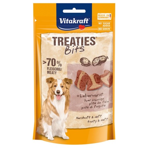 Vitakraft Treaties Bits 120g s kuracím mäsom