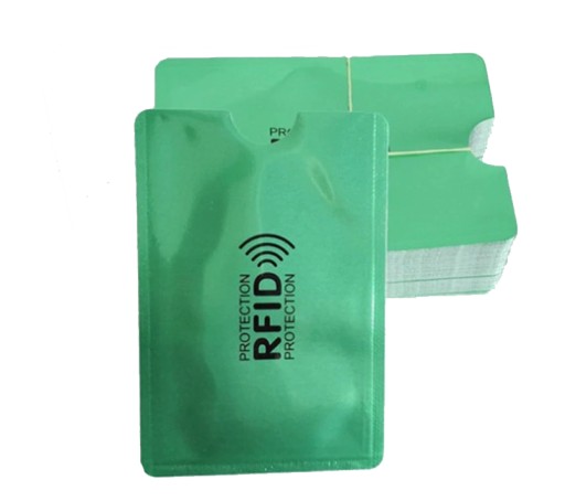 OCHRANA KREDITNÝCH KARTY BLOKOVANIA RFID SIGNÁLU
