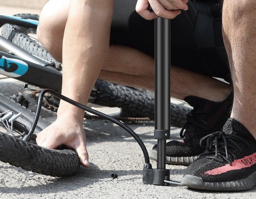 CYKLISTICKÁ PUMPA NA CYKLISTICKÉ BAZÉNOVÉ loptičky, MATRACE S MANUÁLNOU HADICOU + HROTY