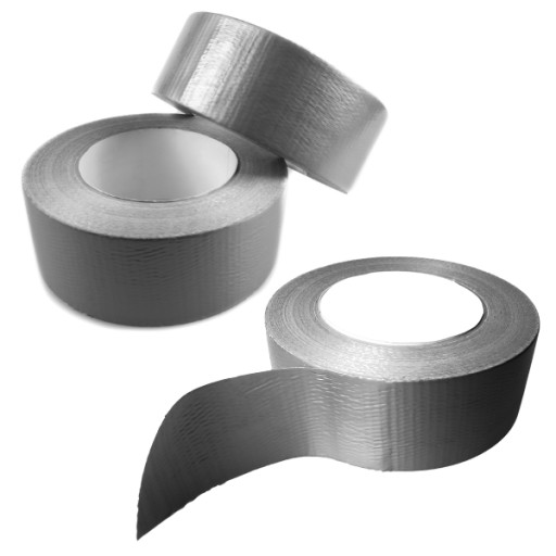 VEĽMI PEVNÁ OPRAVNÁ PÁSKA DUCT TAPE 48MM X 10M STRIEBORNÁ