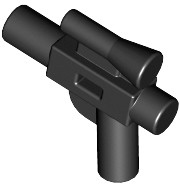 LEGO Weapon Blaster Small Black 6360207 92738