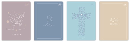 Zápisník A5 32 listov Grid Religion Interprint