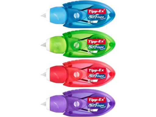 Červený korektor na myš Tipp-Ex Micro tape twist 8m