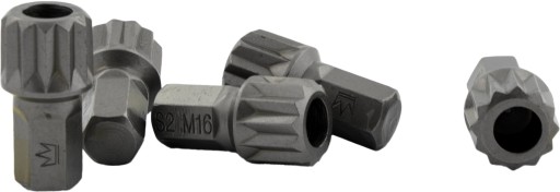 DRÁŽKOVÝ KONCOVÝ BIT M16 x 30 mm S 10 mm OTVOROM