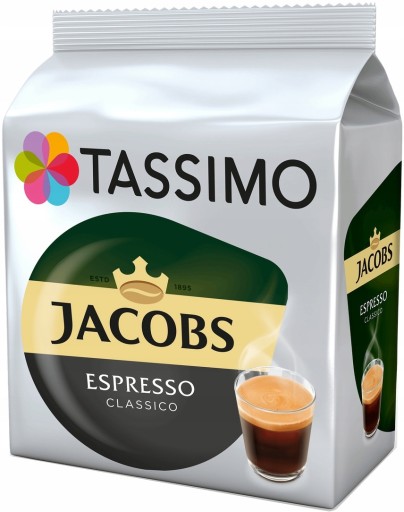TASSIMO Jacobs Espresso Classico kapsule 16 ks