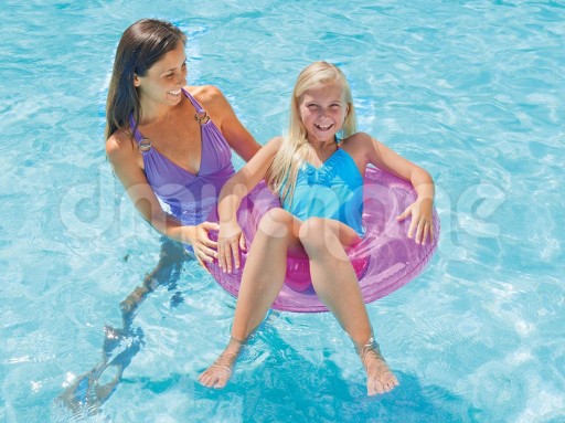 Detský krúžok na plávanie s priemerom 76 cm INTEX 59260 modrý