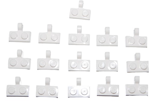 LEGO 11476 65458 HÁK biely (10g) 16 ks.