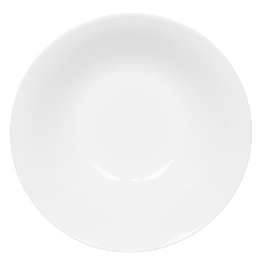 Šalátová misa, porcelánová misa, biela misa, 18 cm, porcelán
