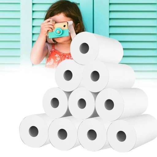 TERMÁLNY PAPIER PRE TLAČIAREŇ DRUKUS SADA 10 X PAPIEROVEJ ROLY
