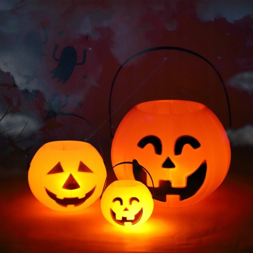 Tekvicový lampáš Candy Bucket Halloween