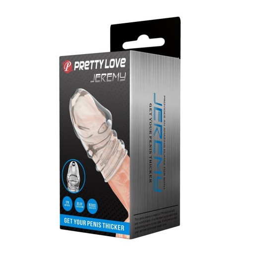 Kryt na penis PRETTY LOVE JEREMY TRANSPARENT