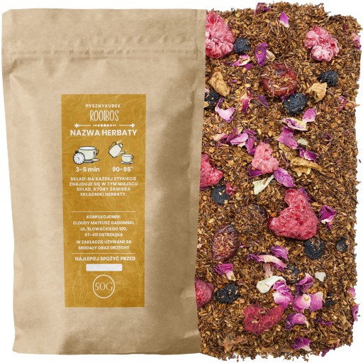 Rooibos čaj PARADISE VALLEY 50g brusnica jablko