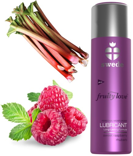 SWEDE ovocný milostný intímny gél 50ml malina rebarbora