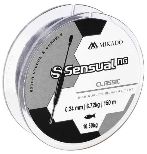 MIKADO SENSUAL CLASSIC LINE 0,18MM/150M TRANSP