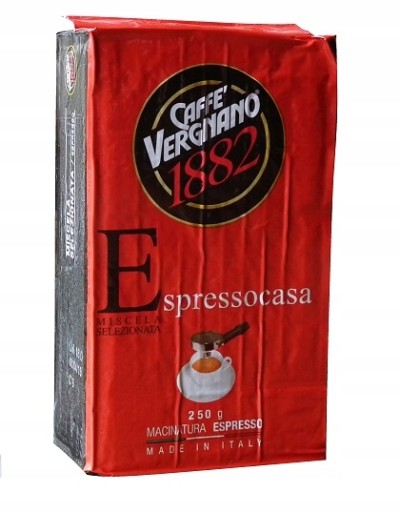 Vergnano Espresso Casa 250g mletá káva