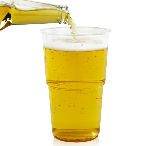 Hrnčeky Hrnčeky Plastové hrnčeky na pivo 500ml 50 ks