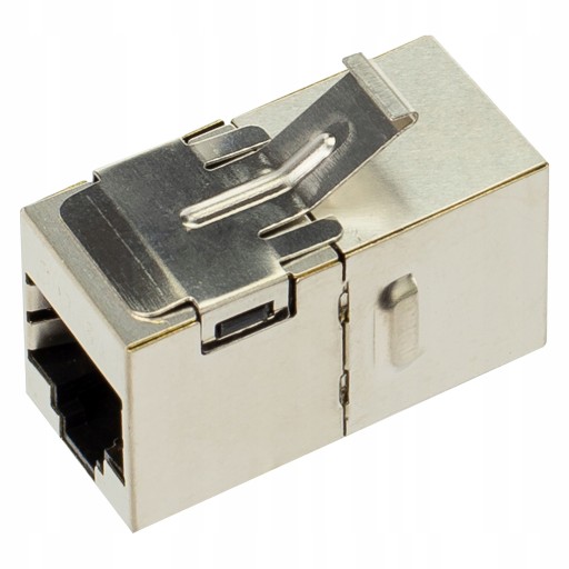 NEKU Keystone konektor 2x RJ45 FTP kat.6a hlaveň