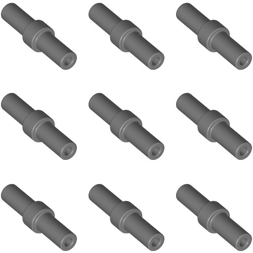 LEGO Rod 2L Alloy Dark Grey 6350724 78258 - 9ks