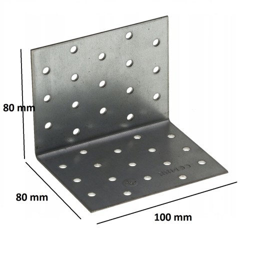 MONTÁŽNY UHOL KM14 80X80X100X2mm KONEKTOR