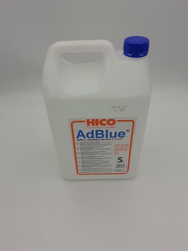 ADBLUE HICO LIQUID 5L + Vtipná katalytická prísada EURO 5 / EURO 6
