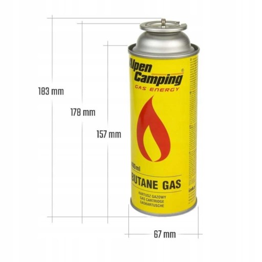 VÝKONNÝ PLYNOVÝ HORÁK CAMP PRO FIRE GUN 1300 STUPŇOV - NA NÁBOJE - 1 kus