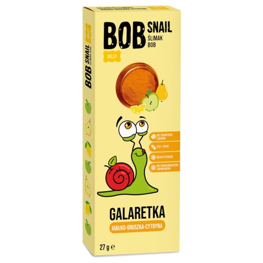 Jelly Snack Bezlepkový BEZ CUKRU Bob fit