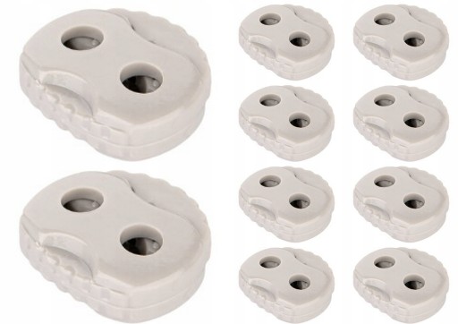 STOPKY SVORKA KONCA LINKY 3mm 10ks J. Šedá