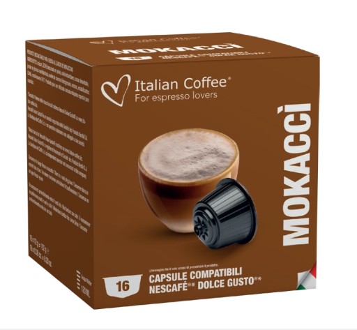 Kapsule do talianskej kávy Dolce Gusto Mokacci 16 ks.
