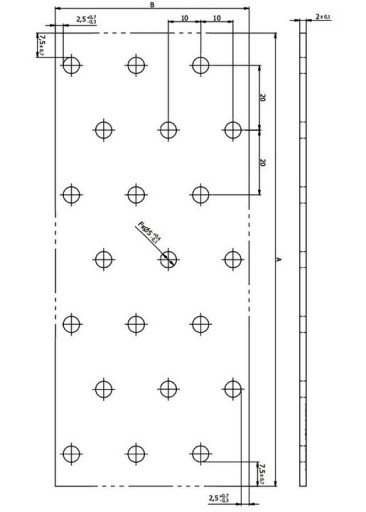PP29 TYČ DOMAX PLOCHÁ TYČ DOMAX 60x120x2 10ks