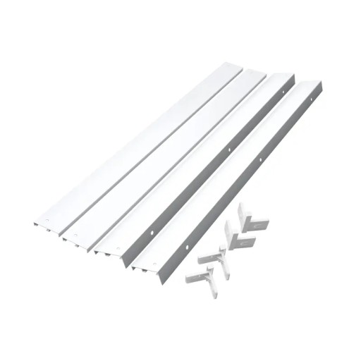 Rám na povrchovú montáž CLICK For LED Panel 60x60 Aluminium