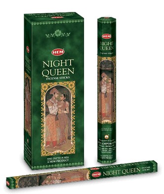 Vonné tyčinky Night Queen HEM 20 ks