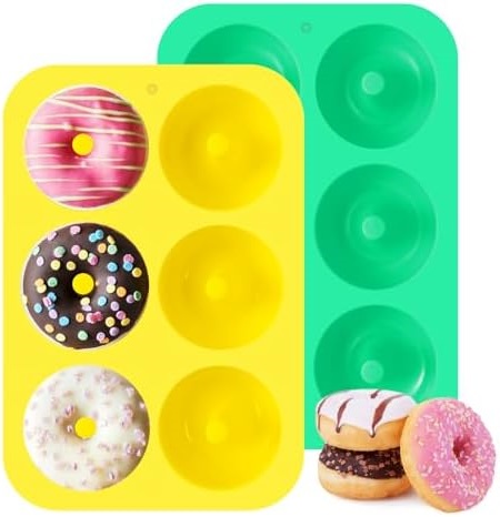 SILIKÓNOVÁ MOLKA NA DONUTY, PNEUMATIKY, FORMULÁR NA DONUTY, DONUTY, MUBBLE 6